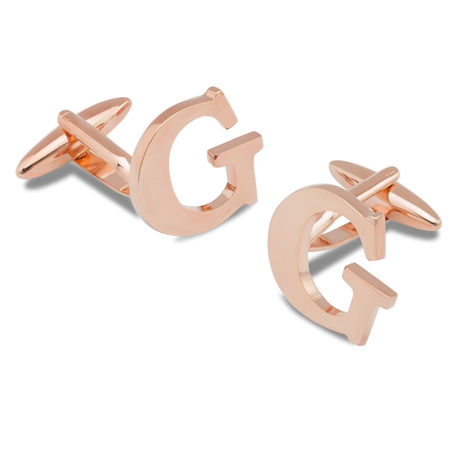 Rose_Gold_Letter_G_Cufflinks