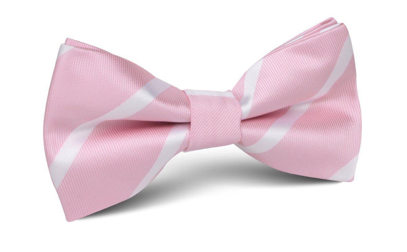 Rose_Pink_Striped_Bow_Tie-160700
