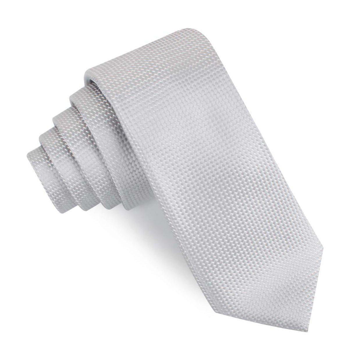 Rustic_Light_Gray_Oxford_Weave_Skinny_Tie-560850