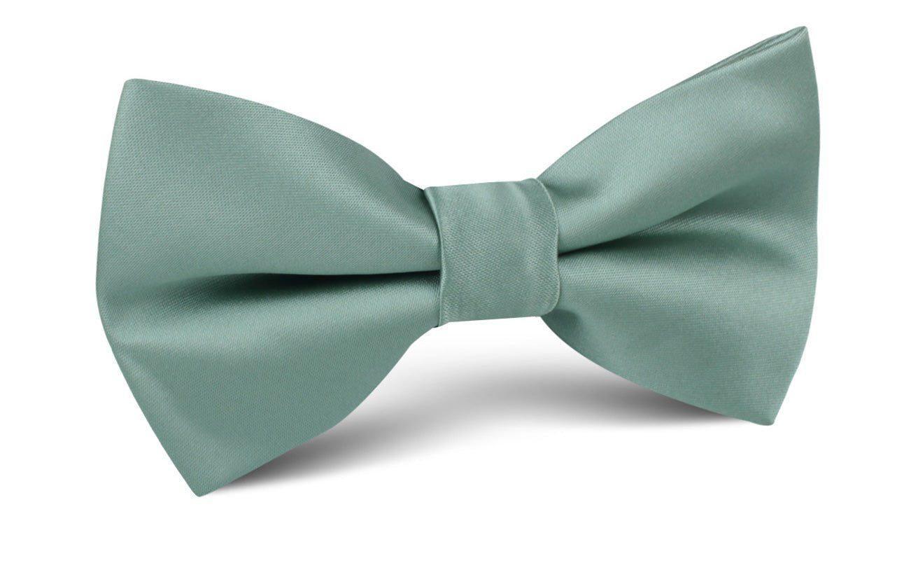 Sage_Green_Satin_Bow_Tie-919487