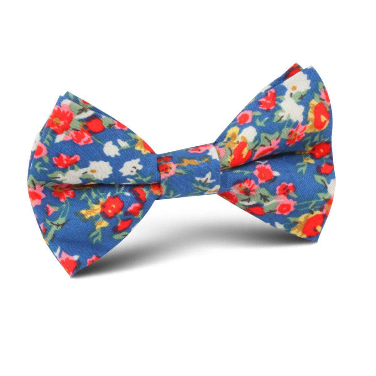 Seule_Ce_Soir_Floral_Kids_Bow_Tie-713612