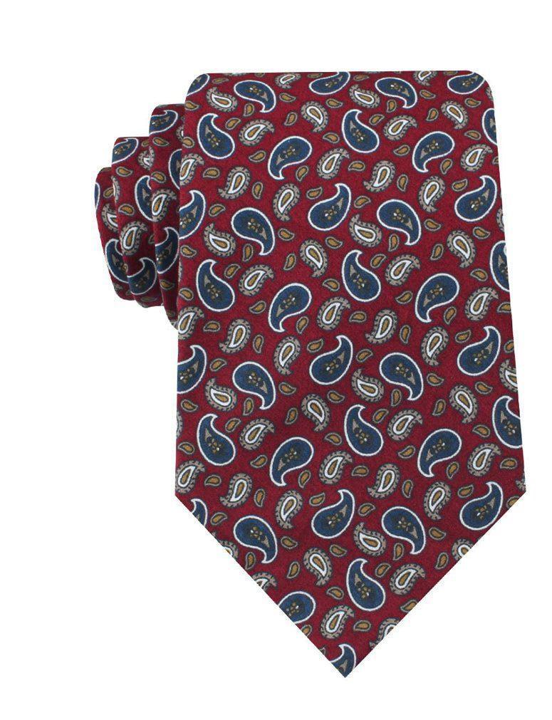 Shah_of_Iran_Burgundy_Paisley_Necktie-770971