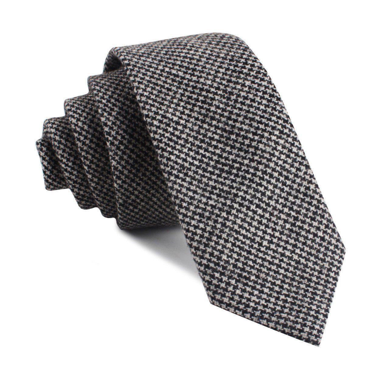 Sheepish_Black_Houndstooth_Wool_Skinny_Tie-187607