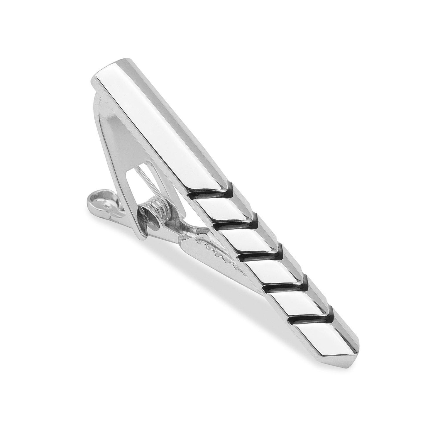 Silver_Chevron_Tie_Bar