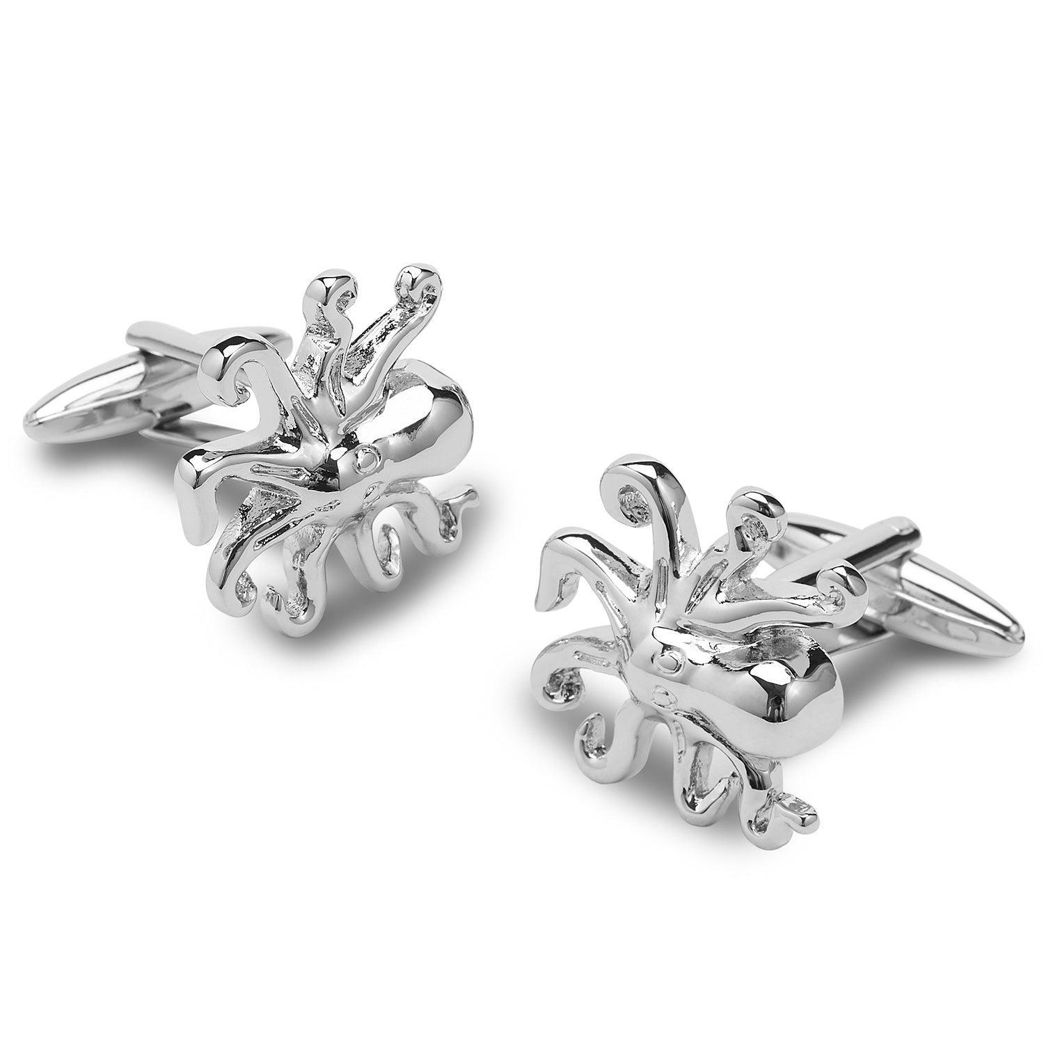 Silver_Ghost_Octopus_Cufflinks