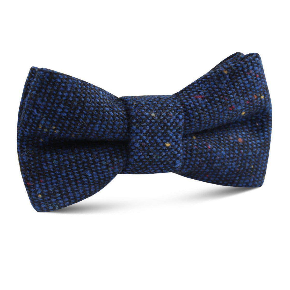 Speckles_on_Blue_Donegal_Kids_Bow_Tie-102943