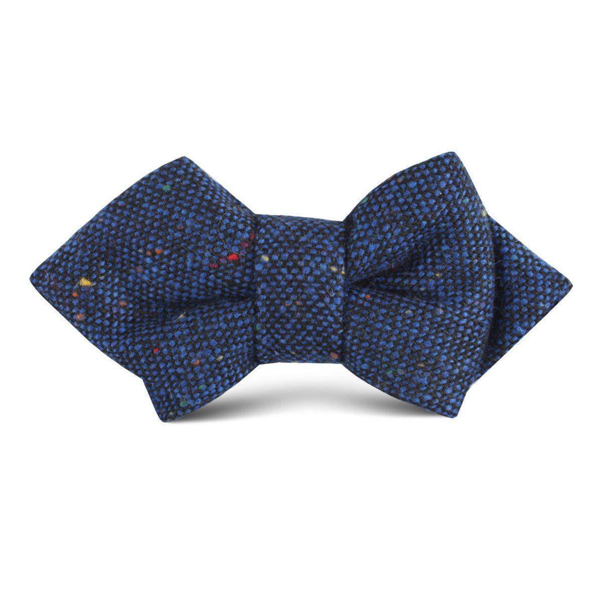 Speckles_on_Blue_Donegal_Kids_Diamond_Bow_Tie-127755