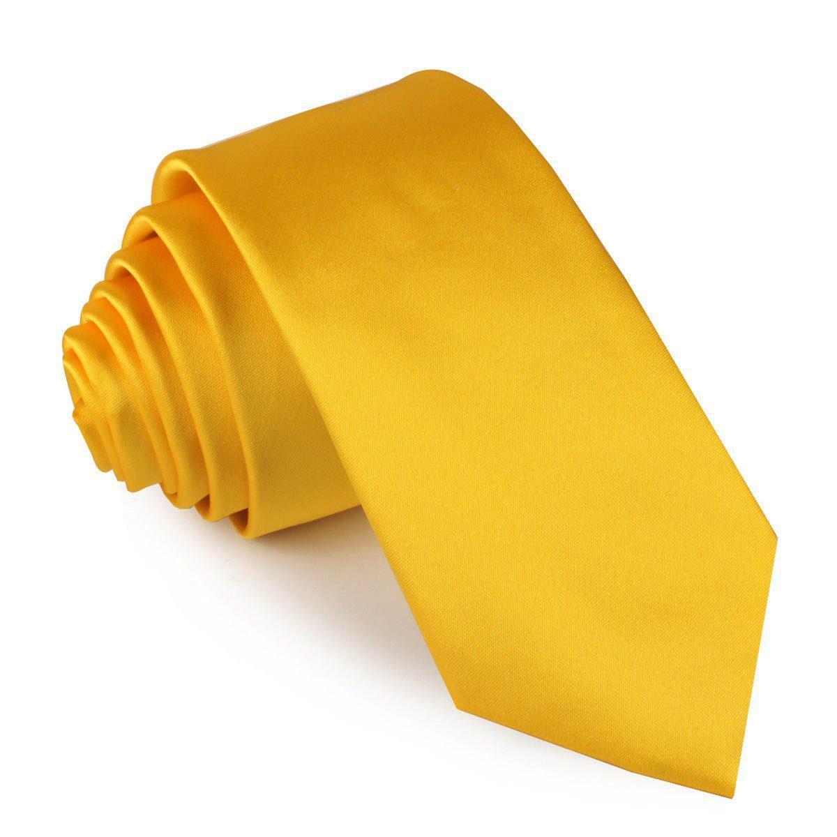 Sunflower_Yellow_Satin_Skinny_Tie-675103