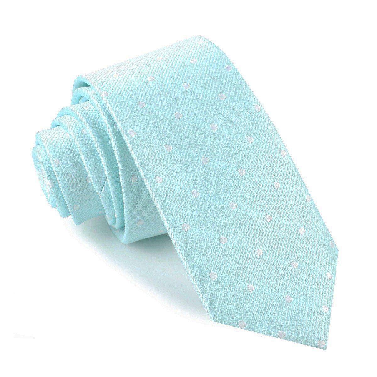 The_OTAA_Mint_Blue_with_White_Polka_Dots_Skinny_Tie-105752