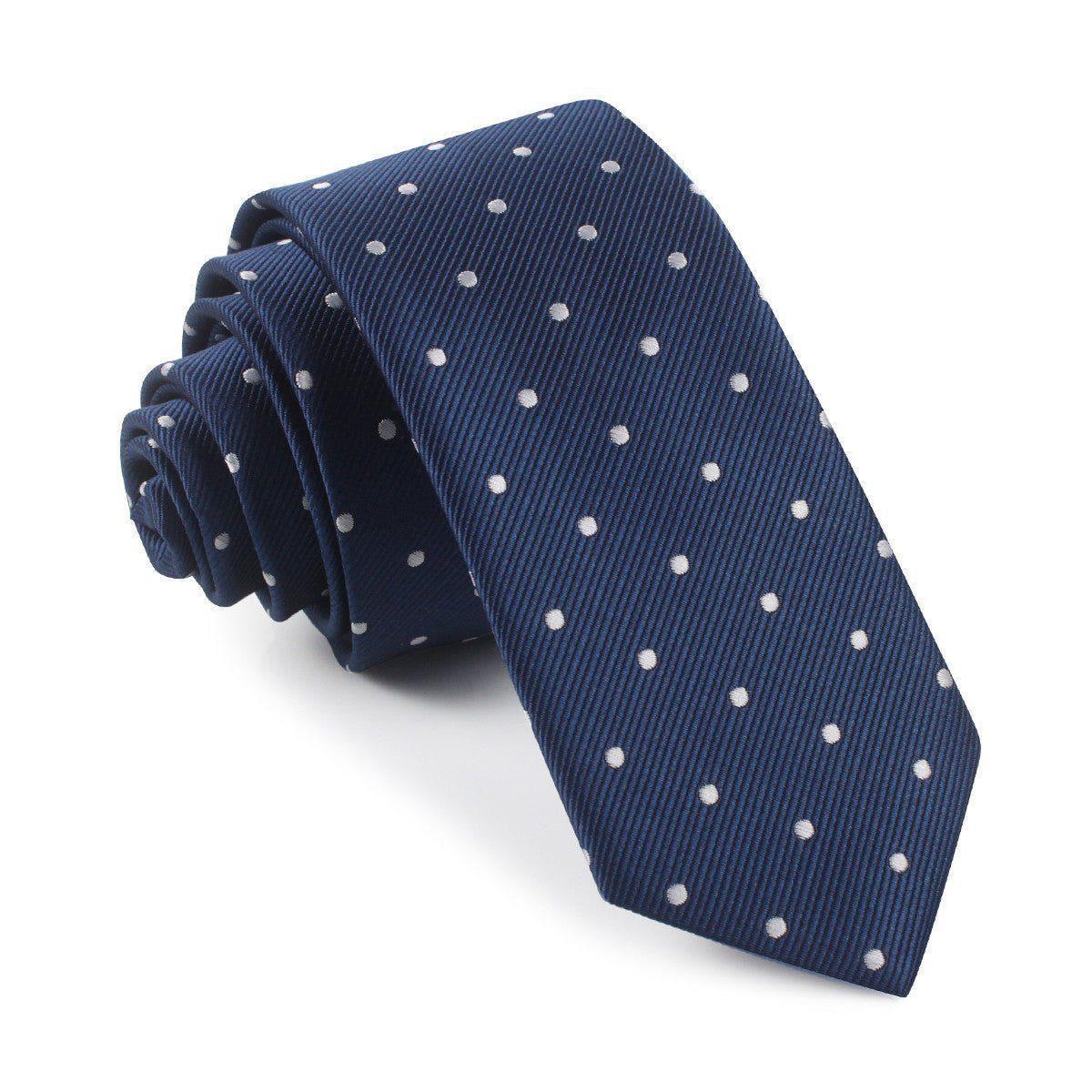 The_OTAA_Navy_Blue_with_White_Polka_Dots_Skinny_Tie-241795