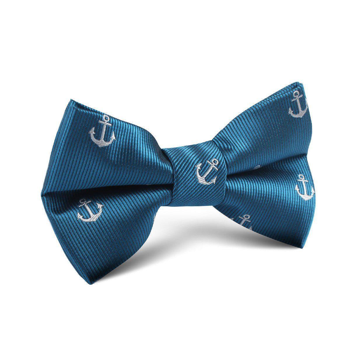 The_OTAA_Teal_Blue_Anchor_Kids_Bow_Tie-892857