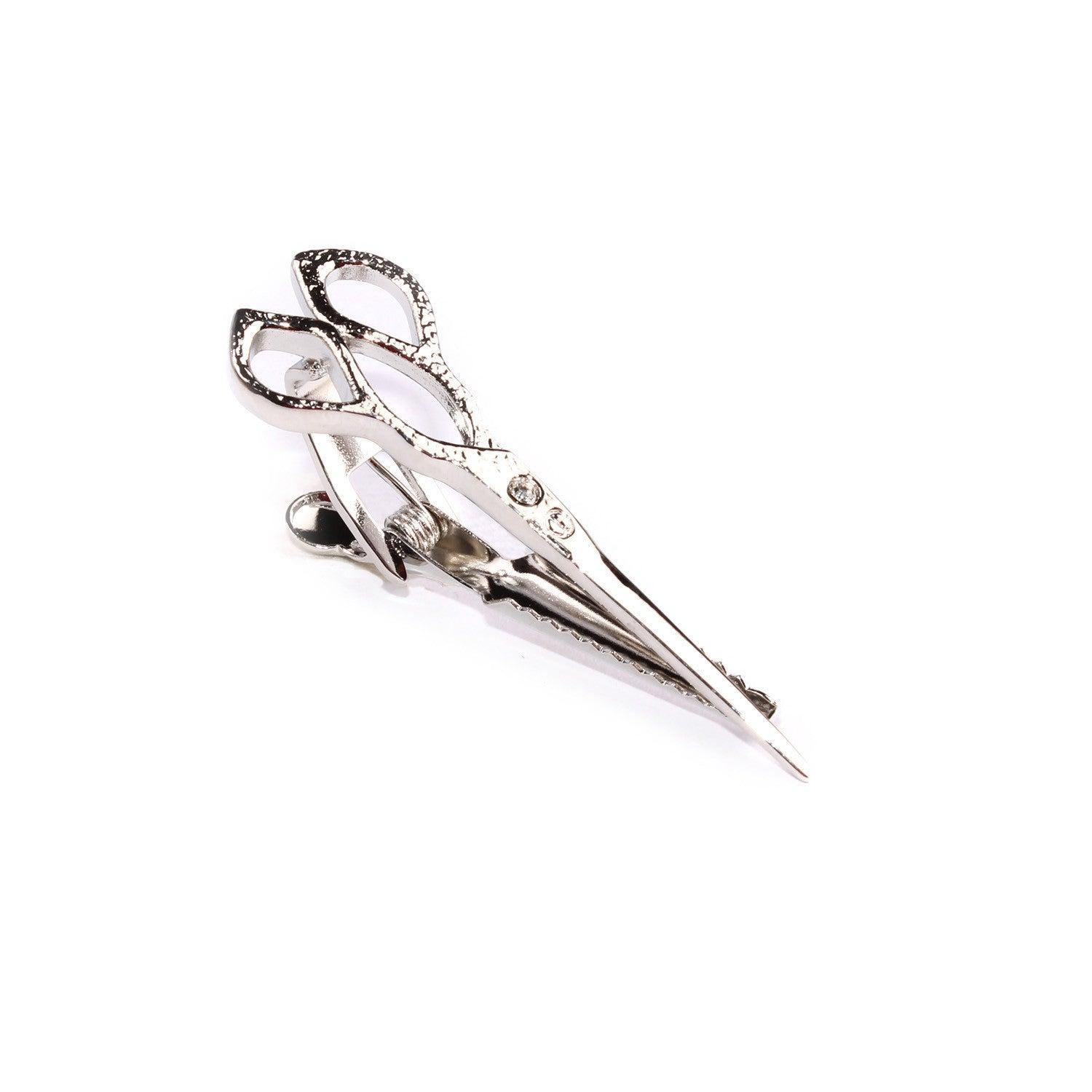 The_Silver_Barber_Scissors_Tie_Bar