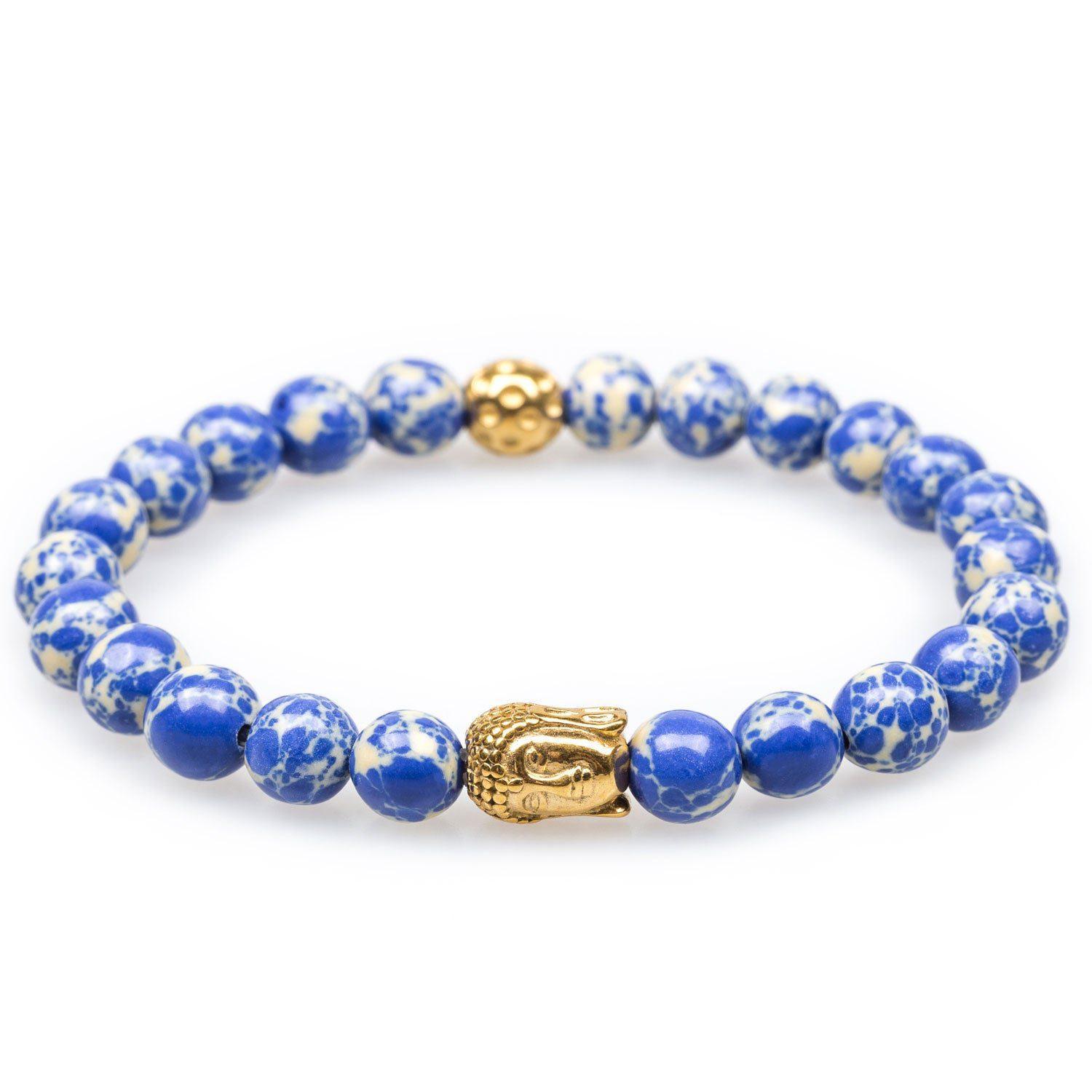Tibetan_Sodalite_Gold_Buddha_Bracelet