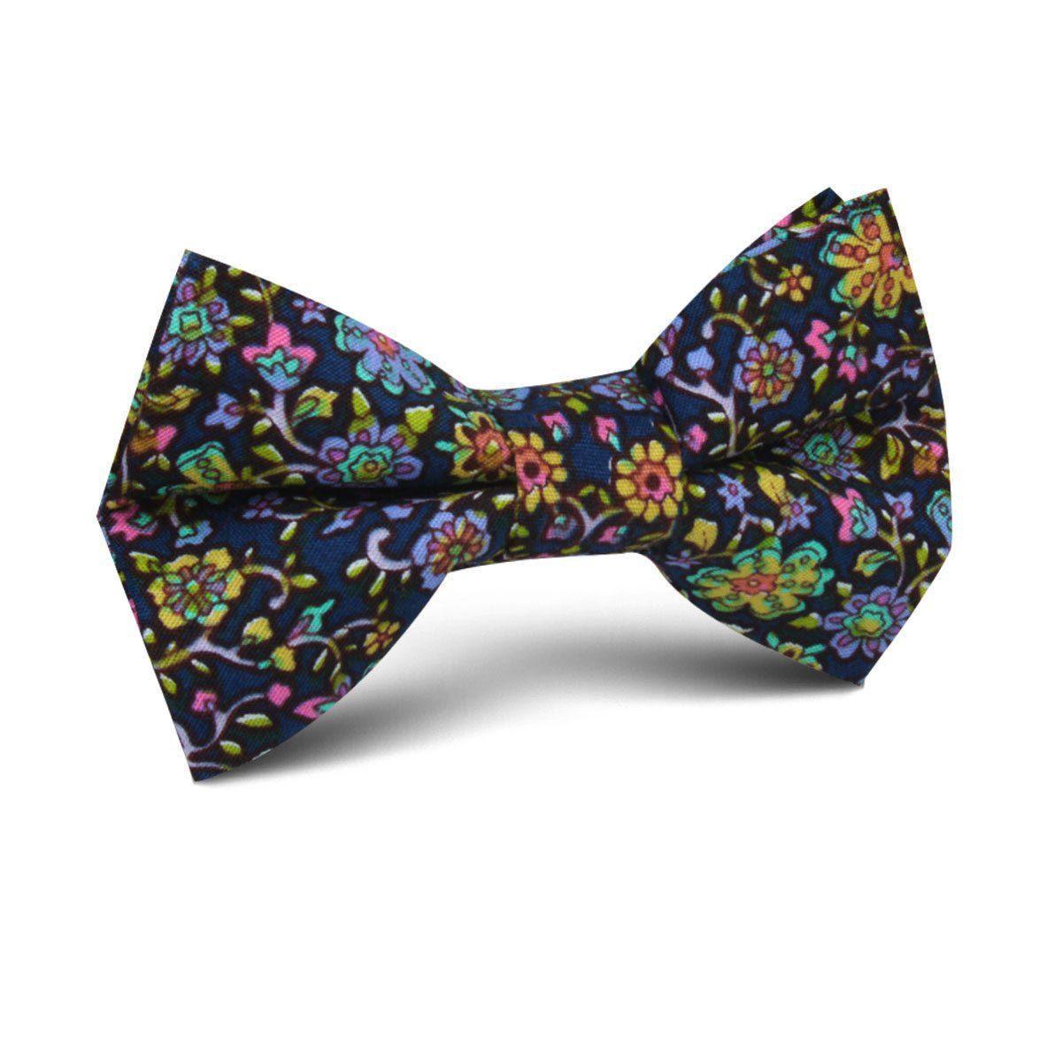 Tomba_di_Dante_Floral_Kids_Bow_Tie-534239
