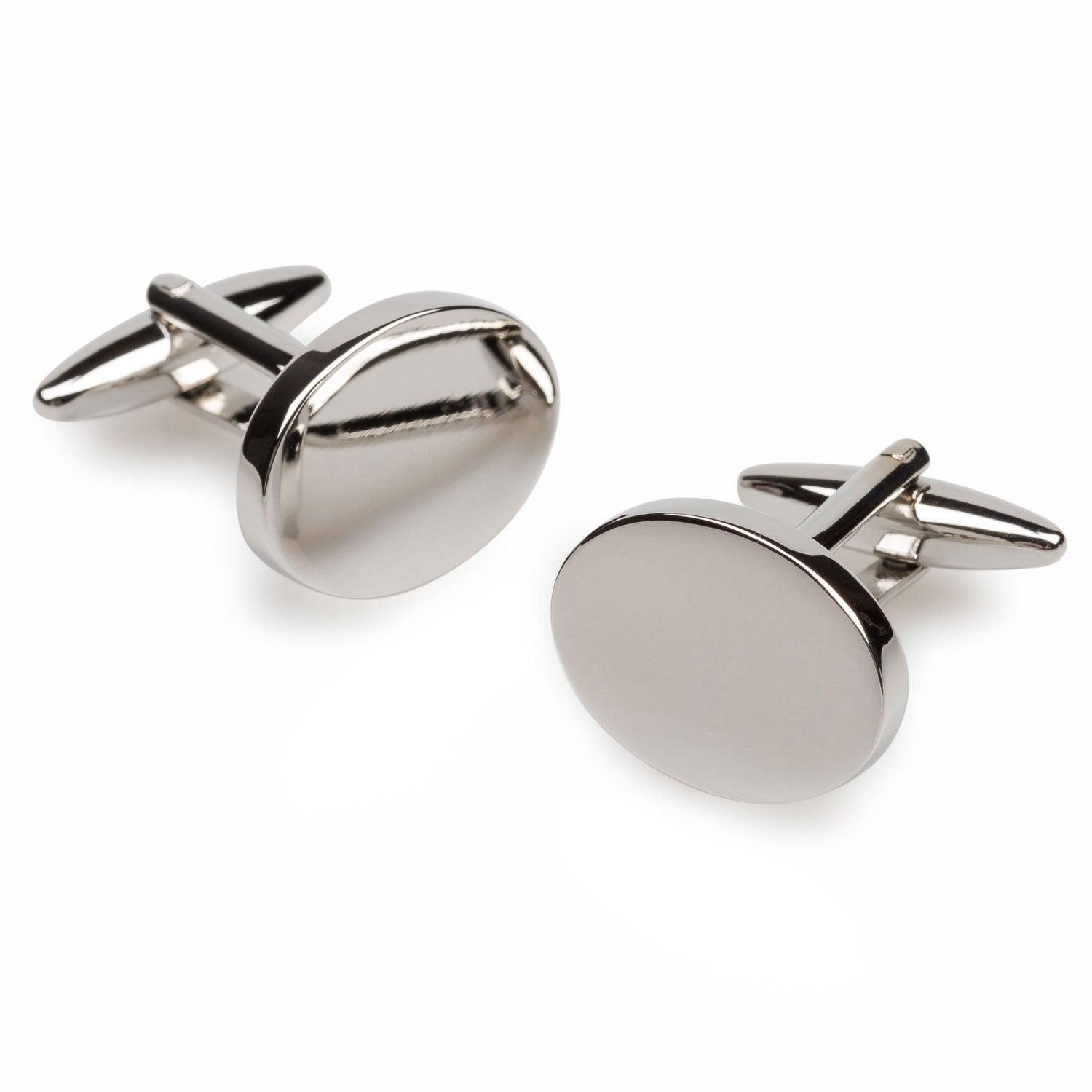 Trent_Bridge_Silver_Oval_Cufflinks