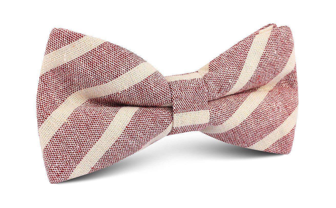 Turkish_Delight_Red_Stripe_Linen_Bow_Tie-427380