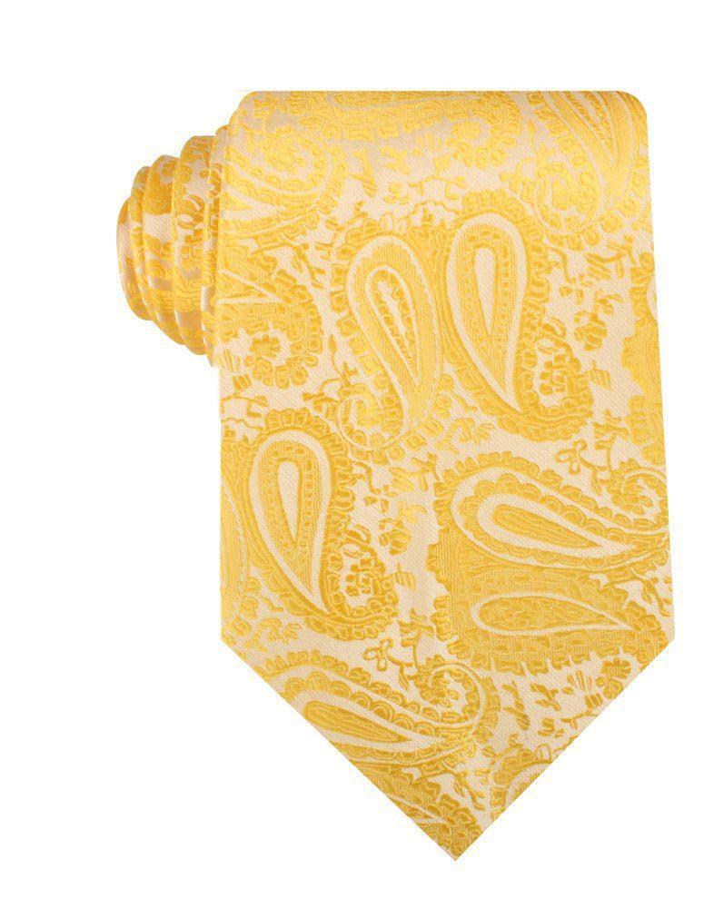 Tuscan_Sun_Yellow_Paisley_Necktie-860227