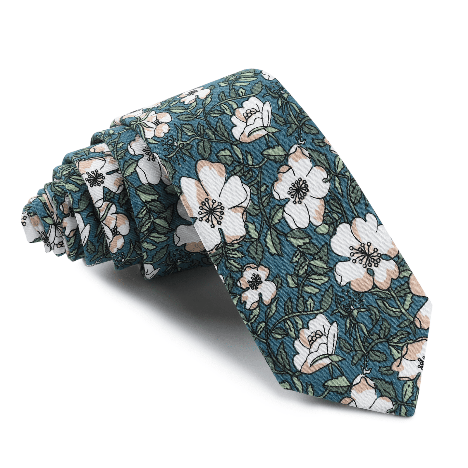 VersaillesFloralTrellisSkinnyTie1-928851