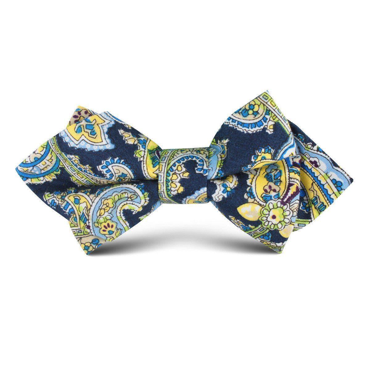 Vivara_Yellow_on_Blue_Paisley_Kids_Diamond_Bow_Tie-960166