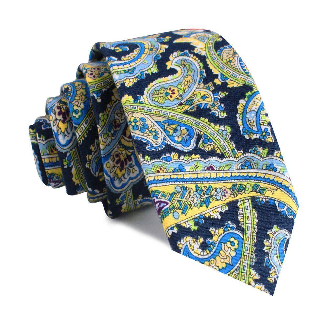 Vivara_Yellow_on_Blue_Paisley_Skinny_Tie-298777