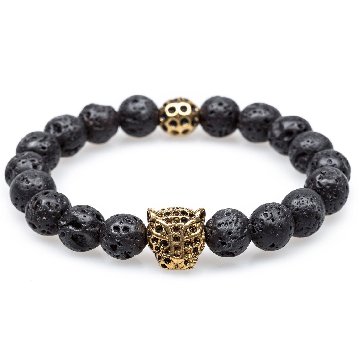 Volcanic_Rock_Molten_Gold_Panther_Bracelet