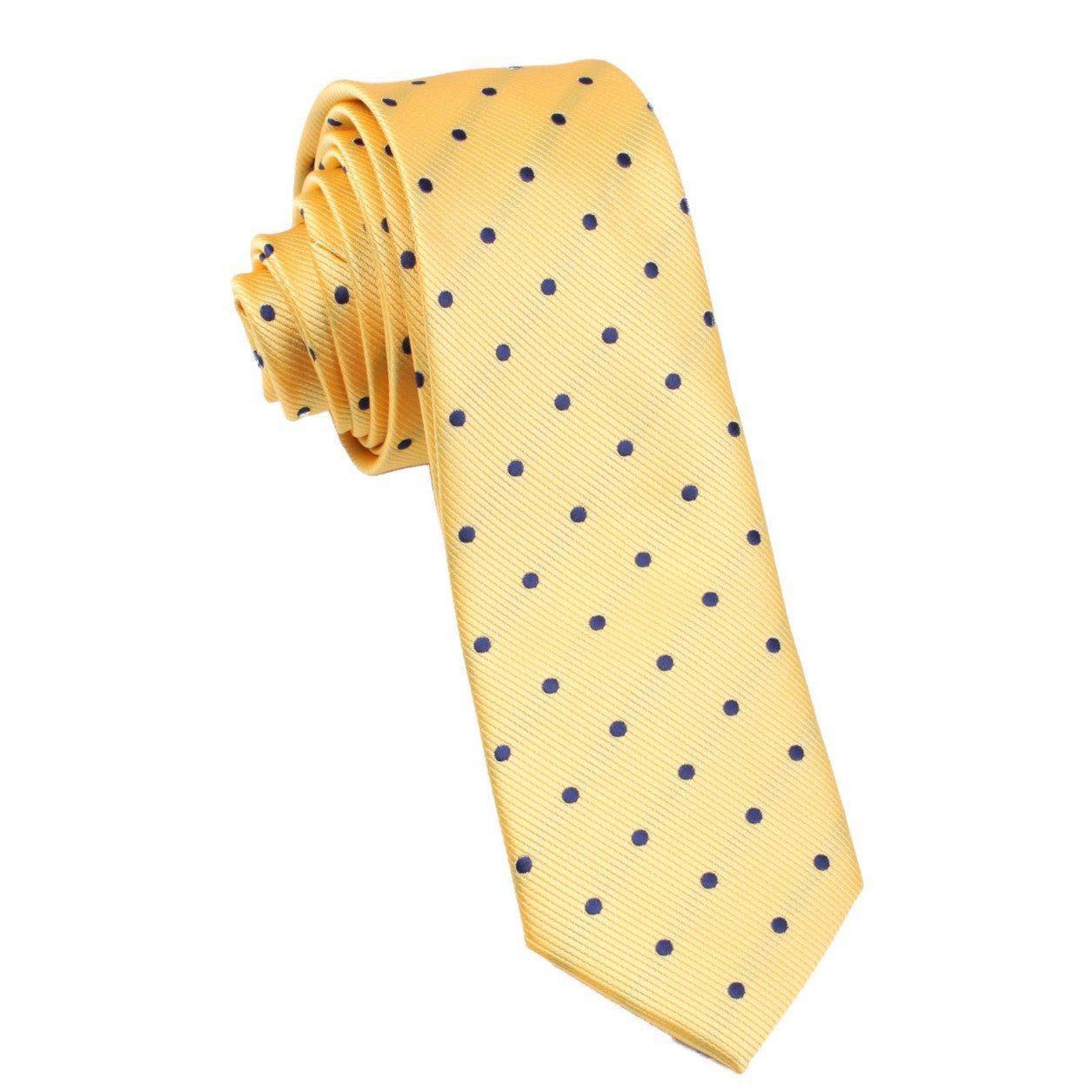 Yellow_Skinny_Tie_with_Navy_Blue_Polka_Dots-180424