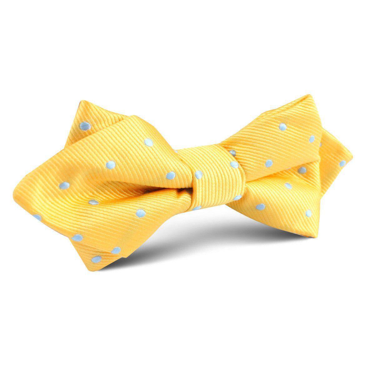 Yellow_on_Blue_Pin_Dots_Diamond_Bow_Tie-111596